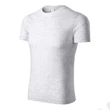 Kép 1/4 - Paint Pólók unisex, világosszürke melírozott