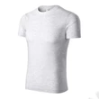 Kép 1/4 - Peak Pólók unisex, világosszürke melírozott
