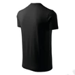 Kép 5/5 - V-neck Pólók unisex, fekete