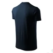 Kép 5/5 - V-neck Pólók unisex, tengerkék