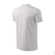 Kép 5/5 - Heavy Pólók unisex, világosszürke melírozott