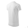 Kép 5/5 - Heavy V-neck Pólók unisex, fehér
