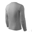 Kép 5/5 - Fit-T LS Pólók férfi, sötétszürke melírozott