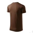 Kép 5/5 - Heavy New Pólók unisex, csokoládébarna