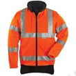 Kép 2/2 - HI-WAY FLUO 4/1 pe kabát, narancs/kék