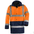 Kép 1/2 - HI-WAY FLUO 4/1 pe kabát, narancs/kék