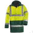 Kép 1/2 - HI-WAY FLUO 4/1 pe kabát, sárga/zöld