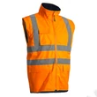Kép 4/4 - Kanata Hi-Viz 4/1 PE kabát, narancs/kék