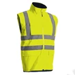 Kép 4/4 - Kanata Hi-Viz 4/1 PE kabát, sárga/kék