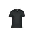 AN362 ADULT FEATHERWEIGHT V-NECK TEE, Black