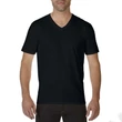 Kép 1/3 - GI41V00 PREMIUM COTTON® ADULT V-NECK T-SHIRT, Black