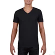 Kép 1/6 - GI64V00 SOFTSTYLE® ADULT V-NECK T-SHIRT, Black