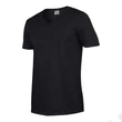 Kép 5/6 - GI64V00 SOFTSTYLE® ADULT V-NECK T-SHIRT, Black