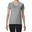Kép 1/3 - GIL4100V PREMIUM COTTON® LADIES' V-NECK T-SHIRT, RS Sport Grey