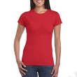 Kép 1/6 - GIL64000 SOFTSTYLE® LADIES' T-SHIRT, Red