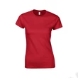 Kép 4/6 - GIL64000 SOFTSTYLE® LADIES' T-SHIRT, Red