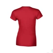 Kép 6/6 - GIL64000 SOFTSTYLE® LADIES' T-SHIRT, Red