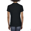 Kép 3/3 - GIL64800 SOFTSTYLE® LADIES' DOUBLE PIQUÉ POLO, Black