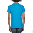 Kép 3/3 - GIL64800 SOFTSTYLE® LADIES' DOUBLE PIQUÉ POLO, Sapphire