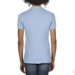 Kép 3/3 - GIL75800 DRYBLEND® LADIES' DOUBLE PIQUÉ POLO, Light Blue