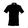 Kép 1/2 - KA241 MEN'S SHORT SLEEVE PIQUE POLO SHIRT, Black