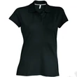 Kép 1/2 - KA242 LADIES' SHORT SLEEVE PIQUE POLO SHIRT, Black