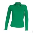 Kép 1/2 - KA244 LADIES' LONG SLEEVE PIQUE POLO SHIRT, Kelly Green