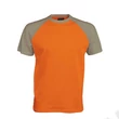 Kép 1/2 - KA330 BASE BALL - CONTRAST T-SHIRT, Orange/Light Grey