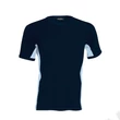 Kép 2/2 - KA340 TIGER - SHORT SLEEVE BI-COLOUR T-SHIRT, Navy/Sky Blue