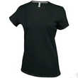 Kép 1/2 - KA380 LADIES' SHORT SLEEVE CREW NECK T-SHIRT, Black