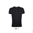 Kép 1/4 - SO00553 REGENT FIT MEN’S ROUND COLLAR CLOSE FITTING T-SHIRT, Deep Black