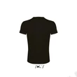 Kép 3/4 - SO00580 IMPERIAL FIT MEN'S ROUND COLLAR CLOSE FITTING T-SHIRT, Deep Black