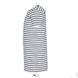 Kép 4/4 - SO01398 MILES MEN ROUND NECK STRIPED T-SHIRT, White/Navy