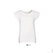 Kép 1/4 - SO01406 MELBA WOMEN’S ROUND NECK T-SHIRT, White