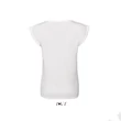 Kép 3/4 - SO01406 MELBA WOMEN’S ROUND NECK T-SHIRT, White