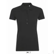 Kép 1/4 - SO01709 PHOENIX WOMEN COTTON-ELASTANE POLO SHIRT, Black