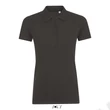 Kép 1/4 - SO01709 PHOENIX WOMEN COTTON-ELASTANE POLO SHIRT, Charcoal Melange