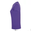 Kép 4/4 - SO01825 REGENT WOMEN ROUND-NECK T-SHIRT, Dark Purple
