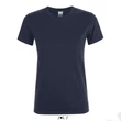 Kép 1/4 - SO01825 REGENT WOMEN ROUND-NECK T-SHIRT, French Navy
