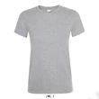 Kép 1/4 - SO01825 REGENT WOMEN ROUND-NECK T-SHIRT, Grey Melange