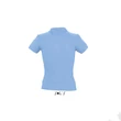 Kép 3/4 - SO11310 PEOPLE WOMEN'S POLO SHIRT, Sky Blue