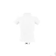 Kép 3/4 - SO11310 PEOPLE WOMEN'S POLO SHIRT, White