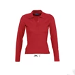 Kép 1/4 - SO11317 PODIUM WOMEN POLO SHIRT, Red