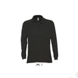 Kép 1/4 - SO11328 STAR MEN POLO SHIRT, Black
