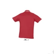 Kép 3/4 - SO11365 PRACTICE MEN'S POLO SHIRT, Red/White