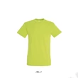 Kép 1/4 - SO11380 REGENT UNISEX ROUND COLLAR T-SHIRT, Apple Green