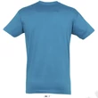 Kép 4/4 - SO11380 REGENT UNISEX ROUND COLLAR T-SHIRT, Aqua