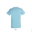 Kép 3/4 - SO11380 REGENT UNISEX ROUND COLLAR T-SHIRT, Atoll Blue