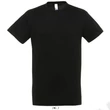 Kép 1/4 - SO11380 REGENT UNISEX ROUND COLLAR T-SHIRT, Deep Black