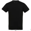 Kép 4/4 - SO11380 REGENT UNISEX ROUND COLLAR T-SHIRT, Deep Black